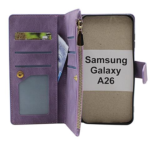 billigamobilskydd.seXL Samsung Galaxy A26 Luxury Phone Wallet