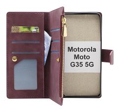 billigamobilskydd.seXL Standcase Luxury Wallet Motorola Moto G35 5G