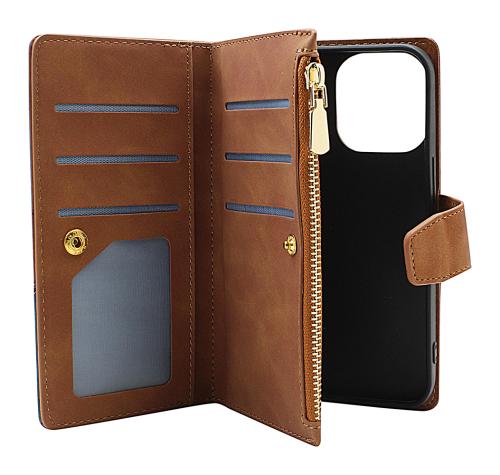 billigamobilskydd.seXL Standcase Luxury Wallet iPhone 13 Pro