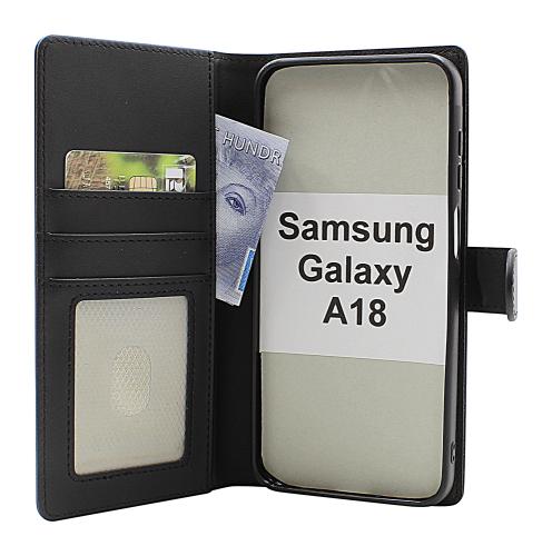 CoverinSkimblocker Samsung Galaxy A18 LTE Magnet Phone Wallet