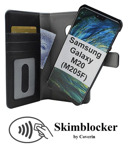 CoverinSkimblocker Magnet Wallet Samsung Galaxy M20 (M205F)