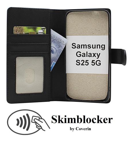 CoverinSkimblocker Samsung Galaxy S25 Magnet Phone Wallet