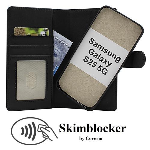 CoverinSkimblocker Samsung Galaxy S25 Magnet Phone Wallet