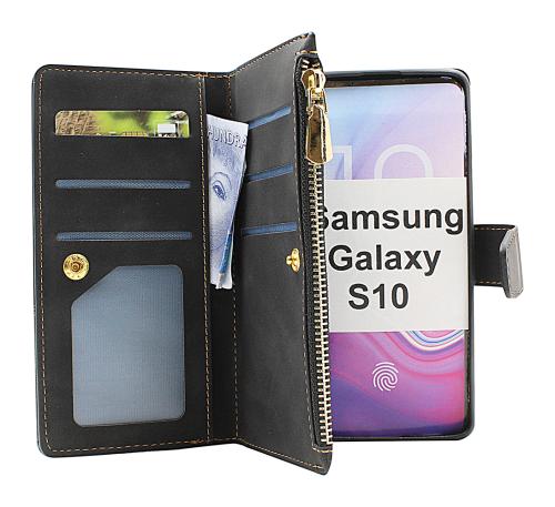 billigamobilskydd.seXL Standcase Luxury Wallet Samsung Galaxy S10 (G973F)