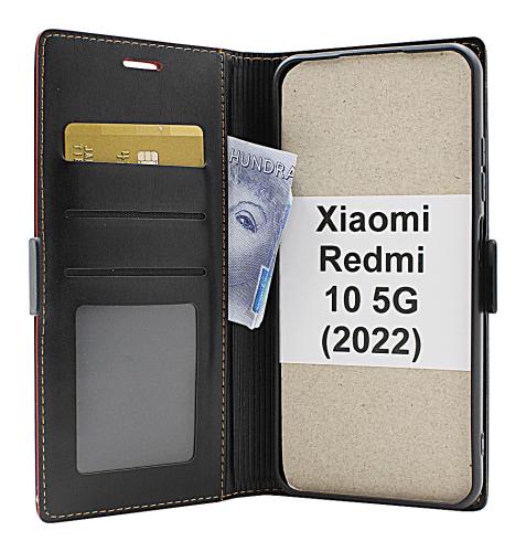 billigamobilskydd.seLuxury Standcase Wallet Xiaomi Redmi 10 5G (2022)