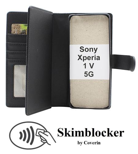 CoverinSkimblocker Sony Xperia 1 V 5G XL Magnet Phone Wallet