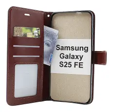 billigamobilskydd.seCrazy Horse Samsung Galaxy S25 FE Phone Wallet