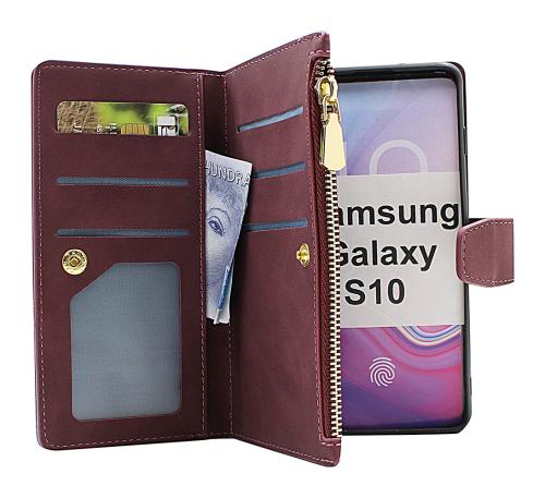 billigamobilskydd.seXL Standcase Luxury Wallet Samsung Galaxy S10 (G973F)