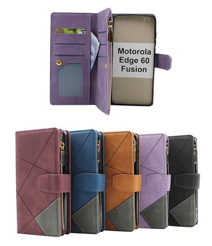 billigamobilskydd.seXL Motorola Edge 60 Fusion Luxury Phone Wallet