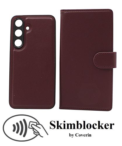 CoverinSkimblocker Samsung Galaxy S25 Magnet Phone Wallet