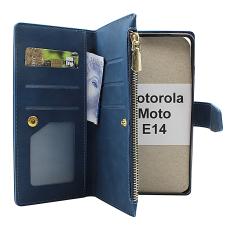 billigamobilskydd.seXL Motorola Moto E14 Luxury Phone Wallet