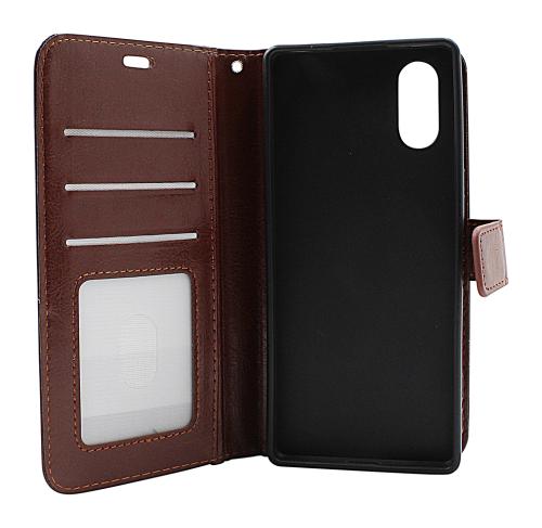 CoverinCrazy Horse Wallet Sony Xperia 5 V