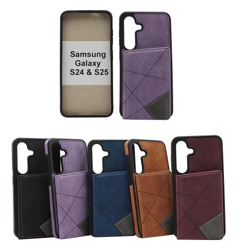 billigamobilskydd.seSamsung Galaxy S24 / S25 5G CardCase Luxury Case