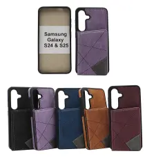 billigamobilskydd.seSamsung Galaxy S24 / S25 5G CardCase Luxury Case