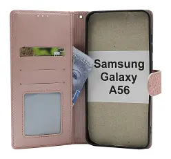 billigamobilskydd.seFlower Samsung Galaxy A56 Phone Wallet