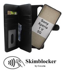 CoverinSkimblocker XL Magnet Wallet Sony Xperia 1 V 5G (XQ-DQ72)