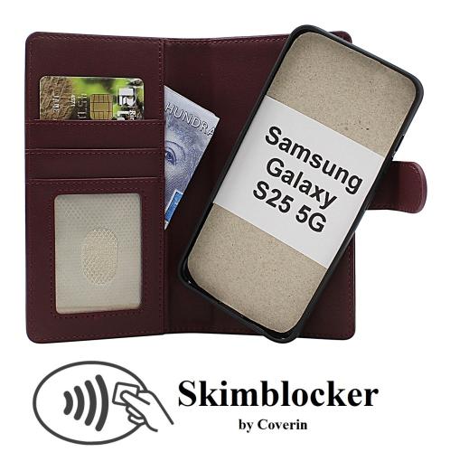 CoverinSkimblocker Samsung Galaxy S25 Magnet Phone Wallet