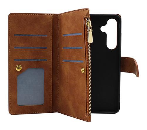 billigamobilskydd.seXL Samsung Galaxy S25 FE Luxury Wallet Case